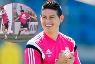 VIDEO: Ronaldo ôm đầu bỏ chạy trước cú sút rất căng của James Rodriguez